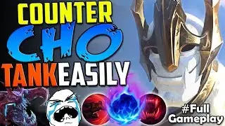 COUNTER CHOGATH TANK EASILY | New Runes Galio vs ChoGath TOP | RANKED SEASON 8 Gameplay