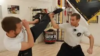 How to Kung Fu Roundkick richtig kontern, Shaolin Hung Gar Kung Fu