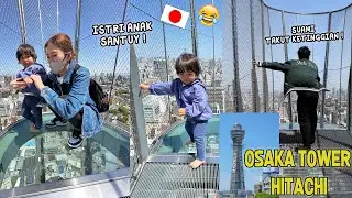 DI KERJAIN ISTRI DI AJAK NAIK TOWER ! PADAHAL SUAMI TAKUT KETINGGIAN ! ANAK SANTUY PULA