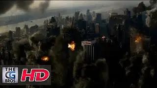 CGI VFX Breakdown & Demo : 2.5D New York Destruction by - Screen Scene