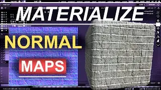 Materialize Normal Maps Explained (In 60 Seconds!!!)