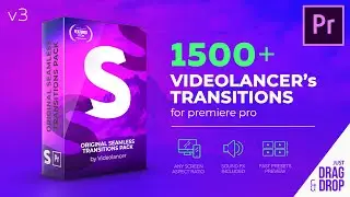 Seamless Transitions for Premiere Pro V3 - by Videolancer