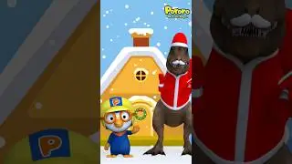 T-REXs Christmas⚡⚡ | We wish a Merry Christmas #pororo #shorts #chirstmas