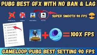 Gameloop Best Lag Fix Setting 2024 | Best GFX Tool For Pubg Mobile | Super Smooth With 90 Fps | zimo