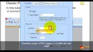 Insert Pages into PDF File