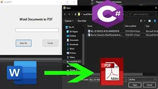 How to convert Word documents to PDF file in C# Application