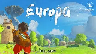 EUROPA First Gameplay | New Game with Studio GHIBLI GRAPHICS in Unreal Engine RTX 4090 4K 2023