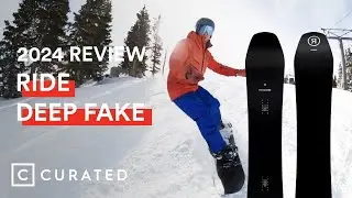 2024 Ride Deep Fake Snowboard Review | Curated