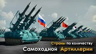 Страны по количеству Самоходной Артиллерии | 2022