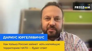 Як тільки росія займе хоч найменшу територію НАТО — буде відповідь — Даріус Юргелявічус