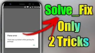 How To Fix || Parse error ¦¦ There was a problem parsing the package