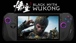 Black Myth Wukong ROG ALLY X | Very High Textures | FSR 3.0 Frame Generation