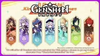 FREE 5 STAR CHARACTER GIFT - Genshin Impact 5.0