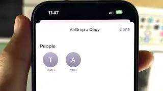 How To Use AirDrop on iPhone iOS 17 (2 ways)