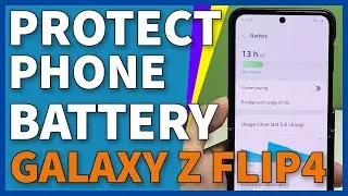 How to Protect Battery on Samsung Galaxy Z Flip4