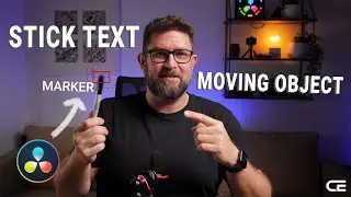 DaVinci Resolve 18.6 SECRET to Tracking Text to Moving Objects like a Pro