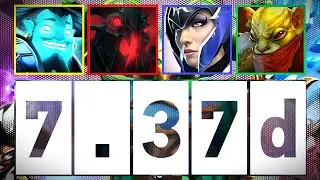 The BEST Heroes in 7.37d Meta Dota 2