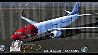 Oslo🛫🛬 Helsinki/X Plane 10 Mobile Global