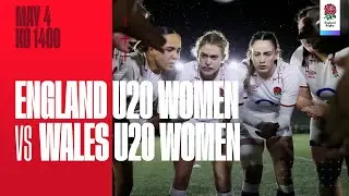 LIVE | England U20 Women v Wales U20 Women | Shaftesbury Park