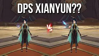 C0 Xianyun w/ R5 Oathsworn Eye vs R1 Skyward Altas Damage Comparisons!! Is C0 DPS Xianyun Viable???