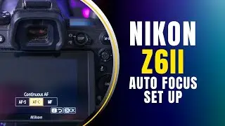 How I set up the auto focus on my Nikon Z6ii for wedding photography