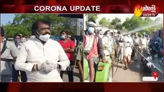 AP Lockdown | Minister Jayaram visit Alur, Kurnool district | Sakshi TV