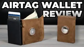 Apple AIRTAG WALLET REVIEW - Never lose your wallet again with Lozor