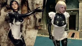 Ada and Ashley Maid Uniform - Resident Evil 4 Remake Separate Ways