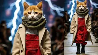 Unbelievable Fashion Cat #cat #catlover #fashion #fashioncats #pet #petlovers