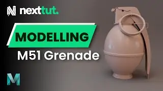 Maya Tutorial for Beginners: Modelling an M51 Grenade in Maya 2022