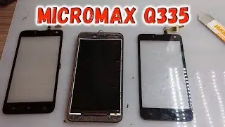 Micromax q335 замена тачскрина, touchscreen replacement