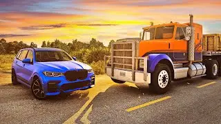 Realistic Highway Crashes #02 [BeamNG.Drive]