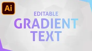 How To Add Gradient To Editable Text In Adobe Illustrator