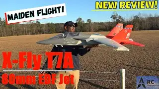 Prepare to be Blown Away By XFlys T-7A Red Hawk!  80mm EDF Jet #rc #rcplane #aeroplane #aviation