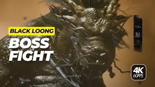 Black Myth Wukong - Black Loong Boss Fight (4K 60FPS)