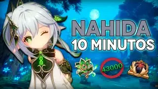 Guia completa de NAHIDA en 10 minutos! Mejores equipo,armas, artefactos, talentos y combos.