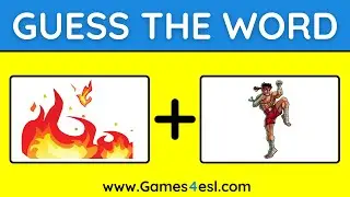 Guess The Word Game | Compound Words | Easy