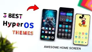 😍♥️ 3 New & Unique Xiaomi HyperOS Themes For Redmi Users || Best Hyperos themes