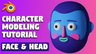 Blender Character Modeling | How to Model a Head | Blender Tutorial