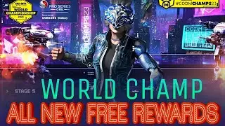 *Free* Season 11 World Championship All Free Rewards Cod mobile 2023 | Codm Season 11 Free Character