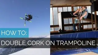 How to Double Cork｜Part 1｜ How to Double Cork on Trampoline