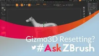 #AskZBrush - How can I reset the Gizmo3D?