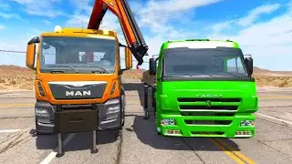 Как Строитель Нуб запорол Большую Стройку - Игра про машины BeamNG.Drive