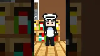 Banana Shake Panda Girl Chibi Dance🐼 #shorts