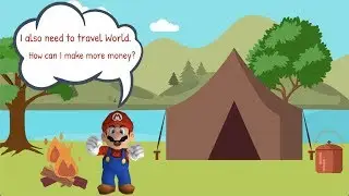 Help Mario to Find His Dream Job to Fund his World Tour