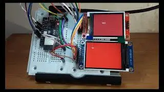 ESP32-C3/arduino-esp32 to display on ST7735 and ST7789 SPI LCDs