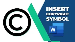 How to insert copyright symbol in word without keyboard