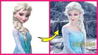 Frozen 2 and 1 Characters IN REAL LIFE 👉