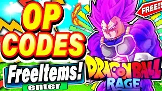 ALL NEW *SECRET* UPDATE CODES in DRAGON BALL RAGE CODES! (Roblox Dragon Ball Rage Codes)