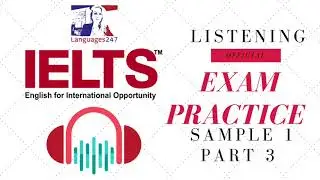 IELTS Listening Sample 1 part 3